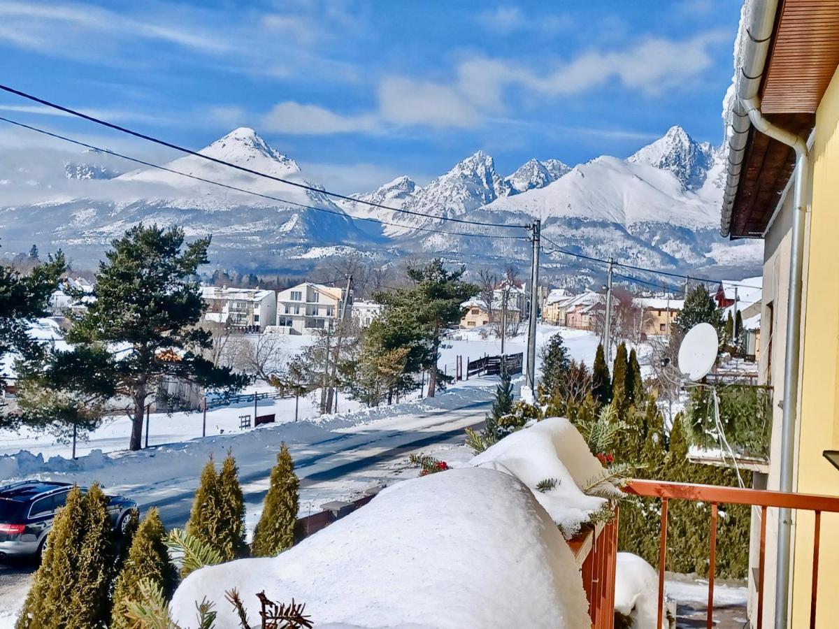 Privat U Eriky Hotel Stara Lesna Ngoại thất bức ảnh
