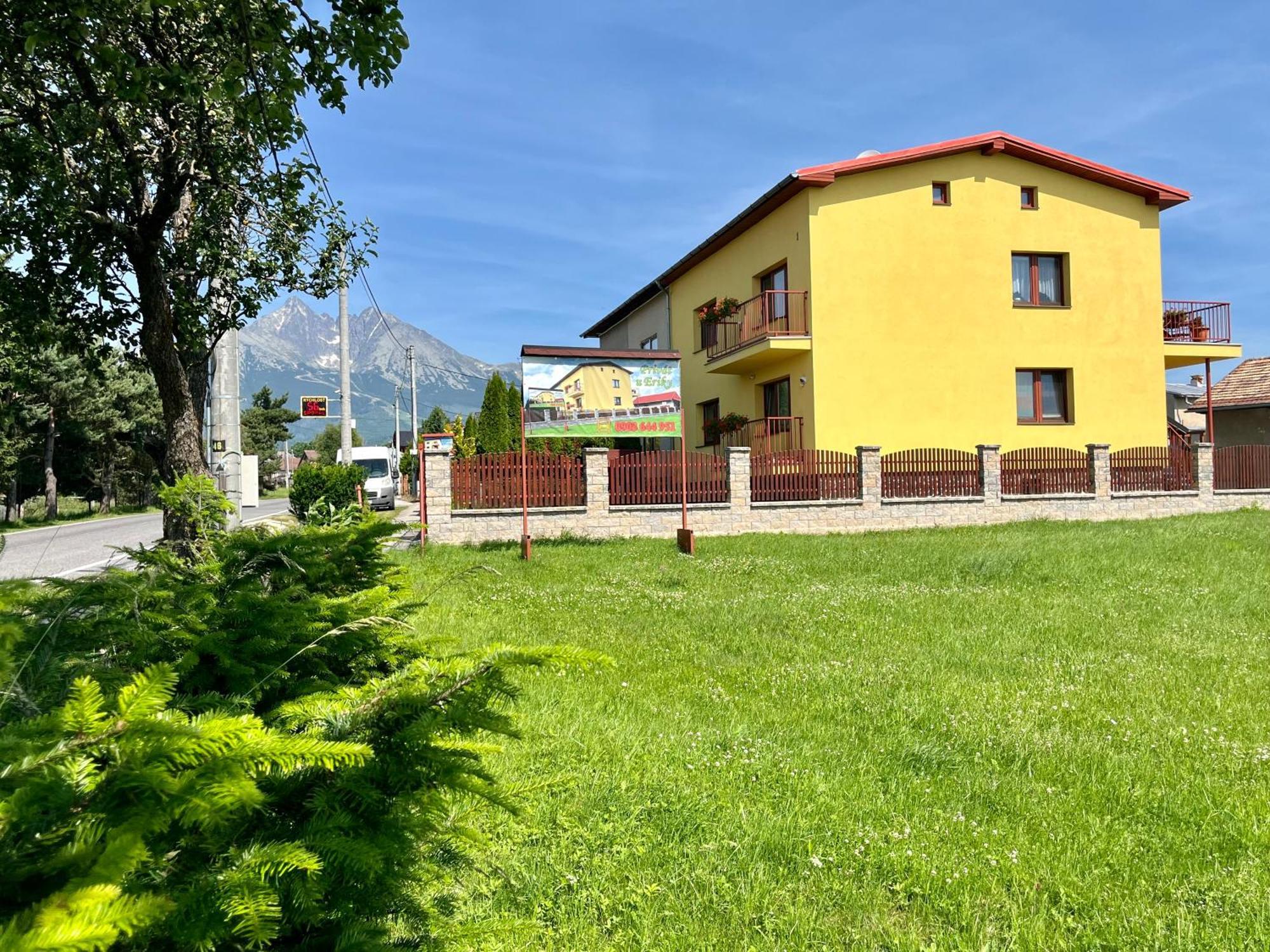 Privat U Eriky Hotel Stara Lesna Ngoại thất bức ảnh